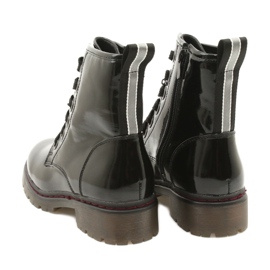 Cizme clasice pentru femei cizme lăcuite Evento 21BT35-4233 Negru 4