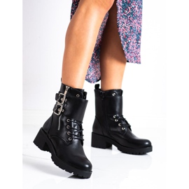 Cm Paris Muncitori negri cu catarame negru 1