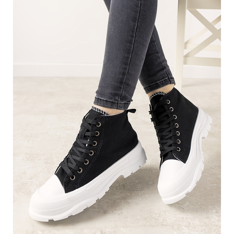 Adidași de damă negri Sanabria negru 1