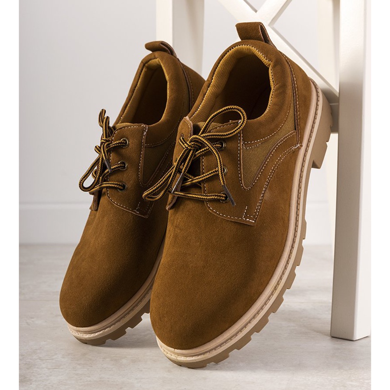 Încălțăminte bărbătească de culoare maro 1