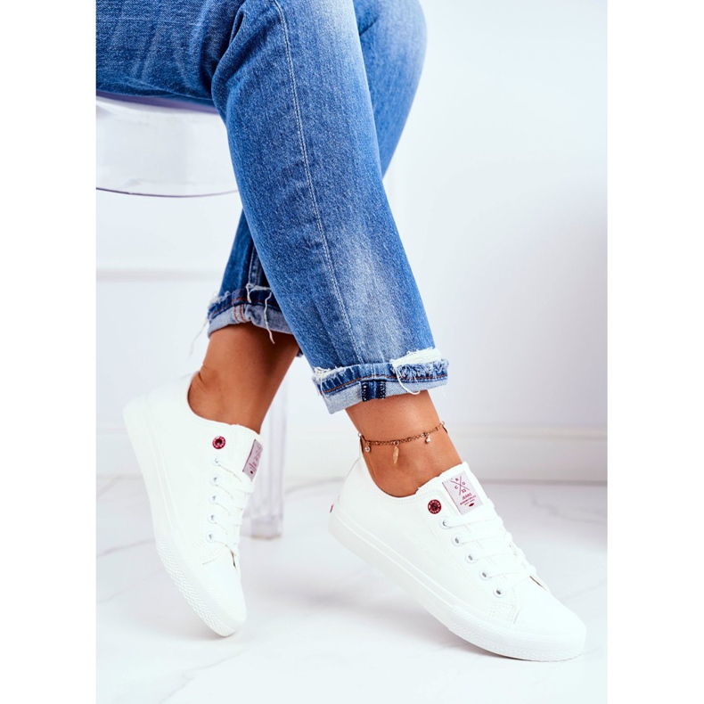 Adidași pentru femei Cross Jeans White DD2R4030C alb 2