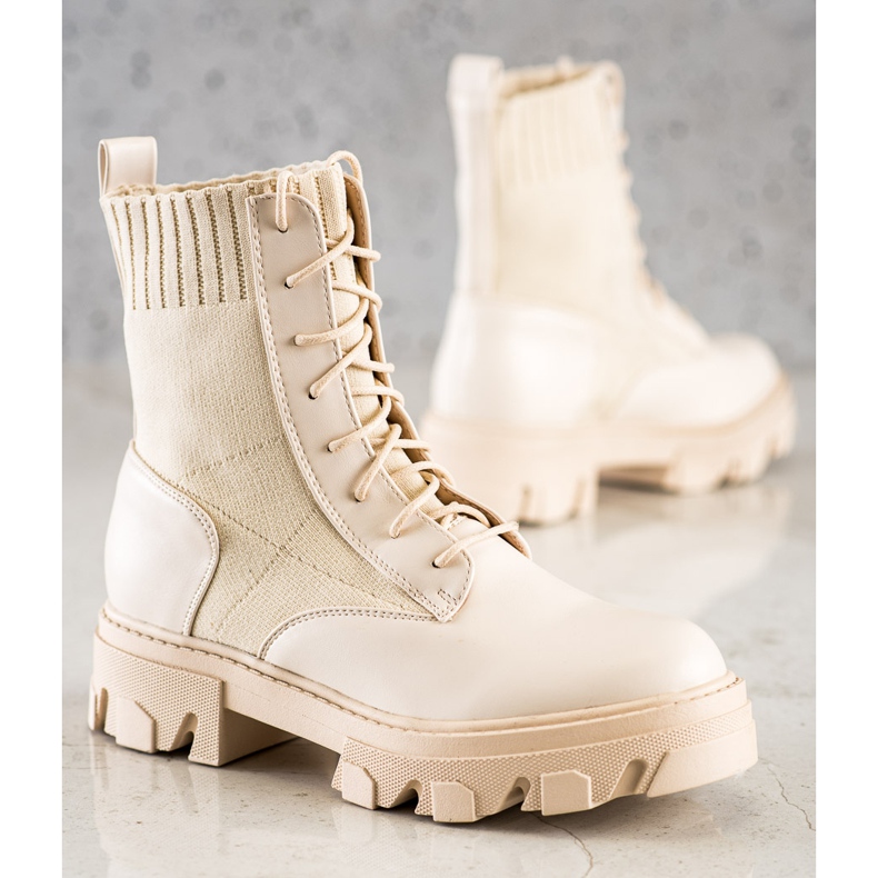 Seastar Muncitori fără șosete bej 1