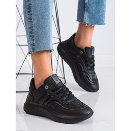 Adidași pentru femei Big Star II274332906 negru 1