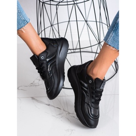 Adidași pentru femei Big Star II274332906 negru 2
