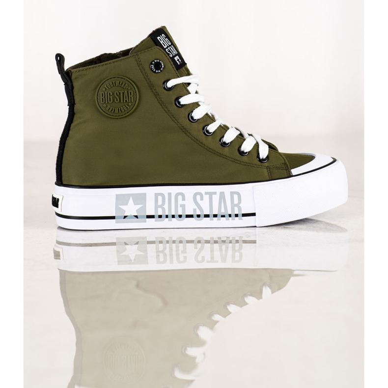 Adidași Damskei Big Star II274017 verde 1