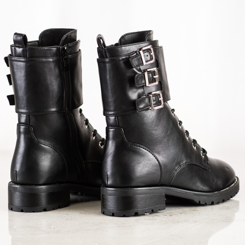 Cm Paris Muncitori negri cu zirconiu cubic negru 1