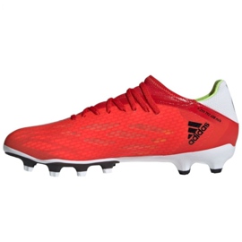 Ghete de fotbal Adidas X Speedflow.3 Mg M FY3269 roșu roșu 2 Ghete de fotbal Adidas X Speedflow.3 Mg M FY3269 roșu roșu 2