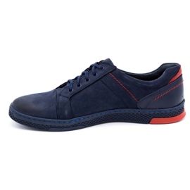 KOMODO Pantofi casual din piele pentru bărbați 883LK bleumarin albastru marin 1 KOMODO Pantofi casual din piele pentru bărbați 883LK bleumarin albastru marin 1