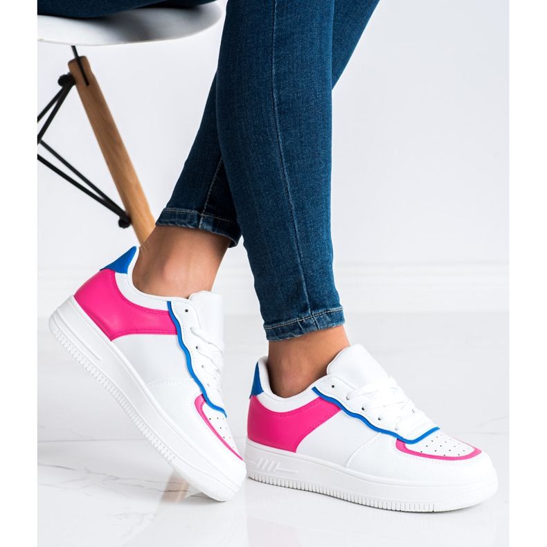 SHELOVET Pantofi sport la modă alb 2