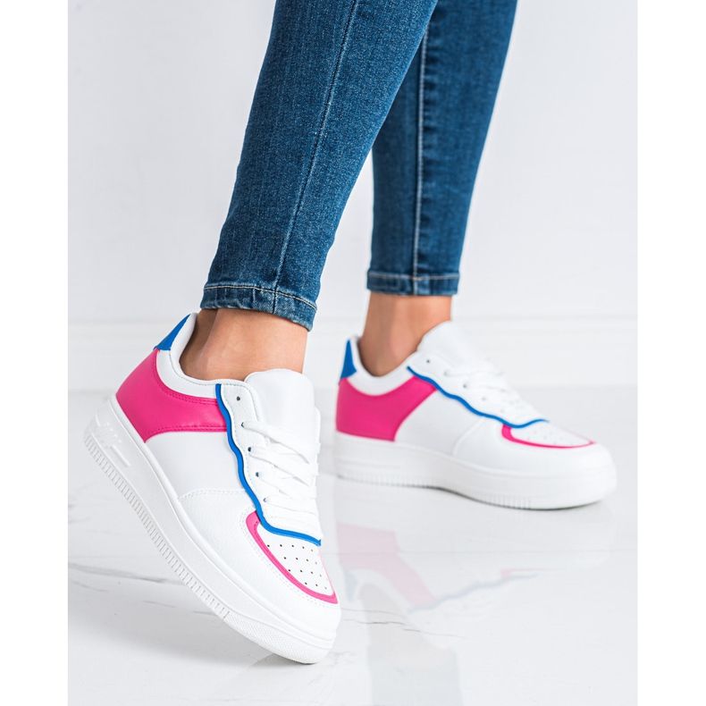 SHELOVET Pantofi sport la modă alb 1