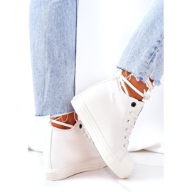 Tenisi din piele Big Star EE274128 Alb 4