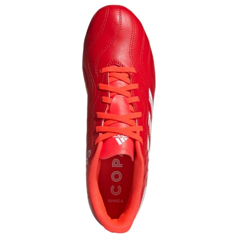 Ghete de fotbal Adidas Copa Sense.4 FxG M FY6183 roșu roșu 1