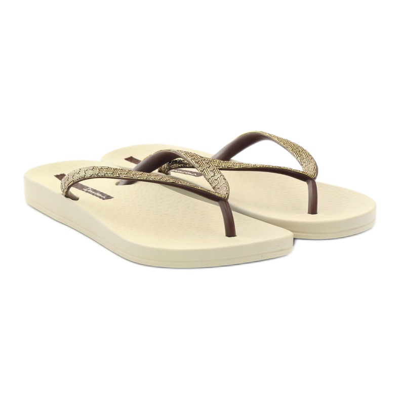 Ipanema 81927 flip-flops de aur 4