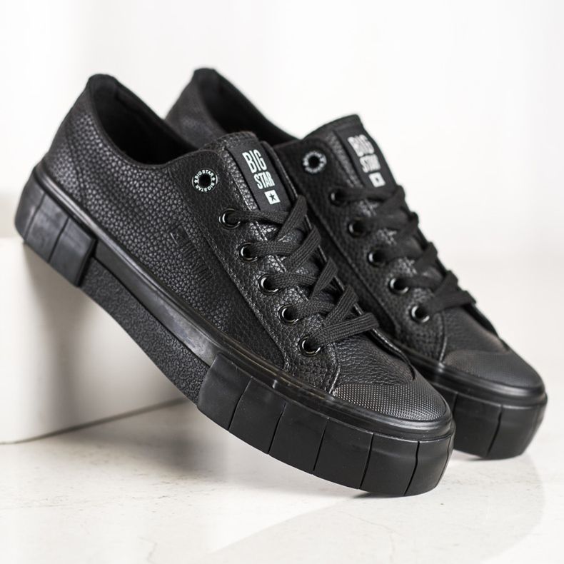 Adidași pentru femei Big Star II274189 negru 2
