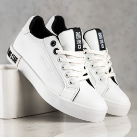 Adidași pentru femei Big Star II274031 alb 1