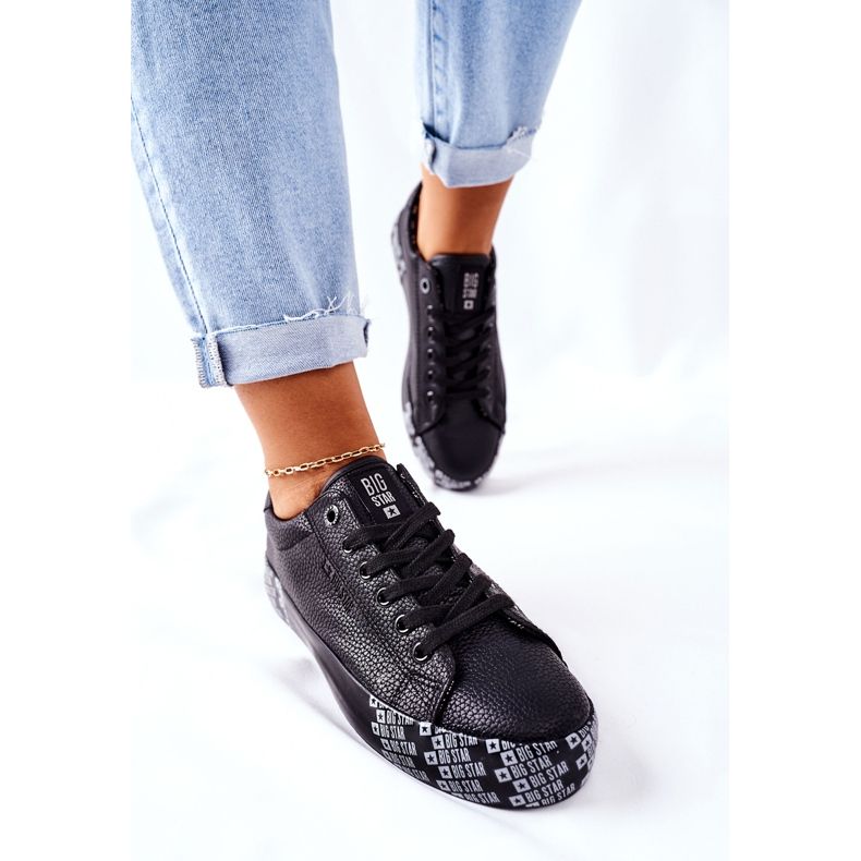 Adidași pentru femei Big Star II274183 Negru 2