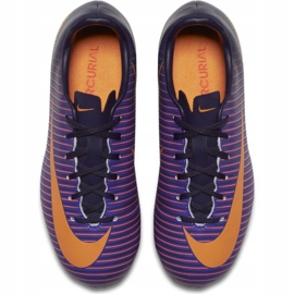 Pantofi de fotbal Nike Mercurial Vapor Xi Fg Jr 831945-585 trandafiri și violete 1