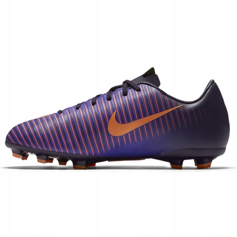 Pantofi de fotbal Nike Mercurial Vapor Xi Fg Jr 831945-585 trandafiri și violete 2
