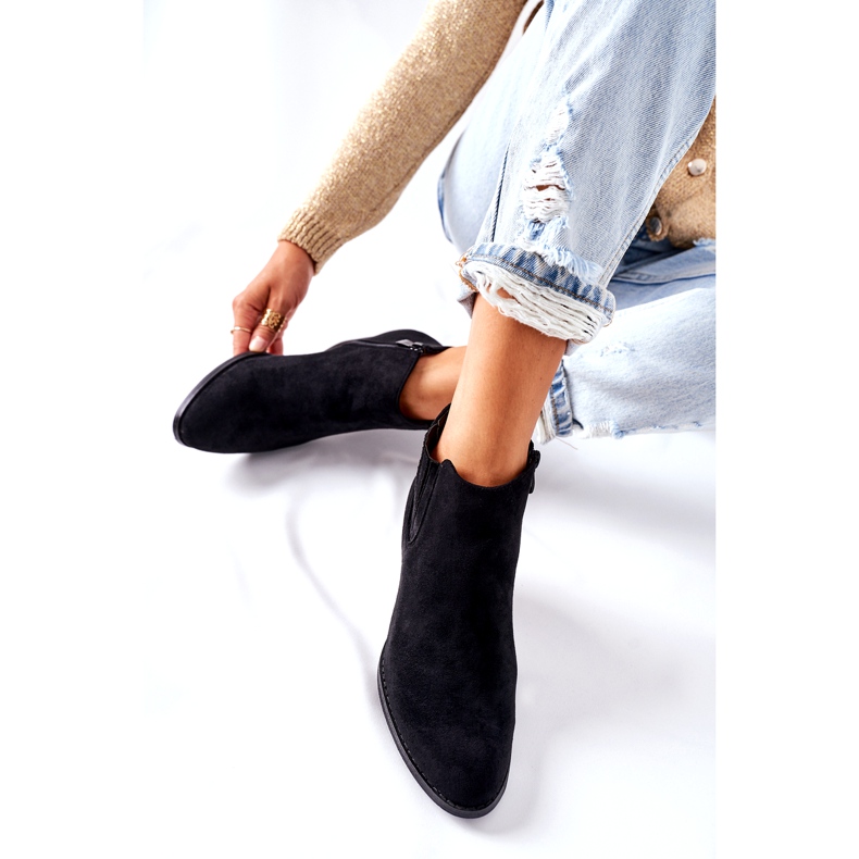 Cizme de damă clasice pentru femei, negre Flashbrook negru 1