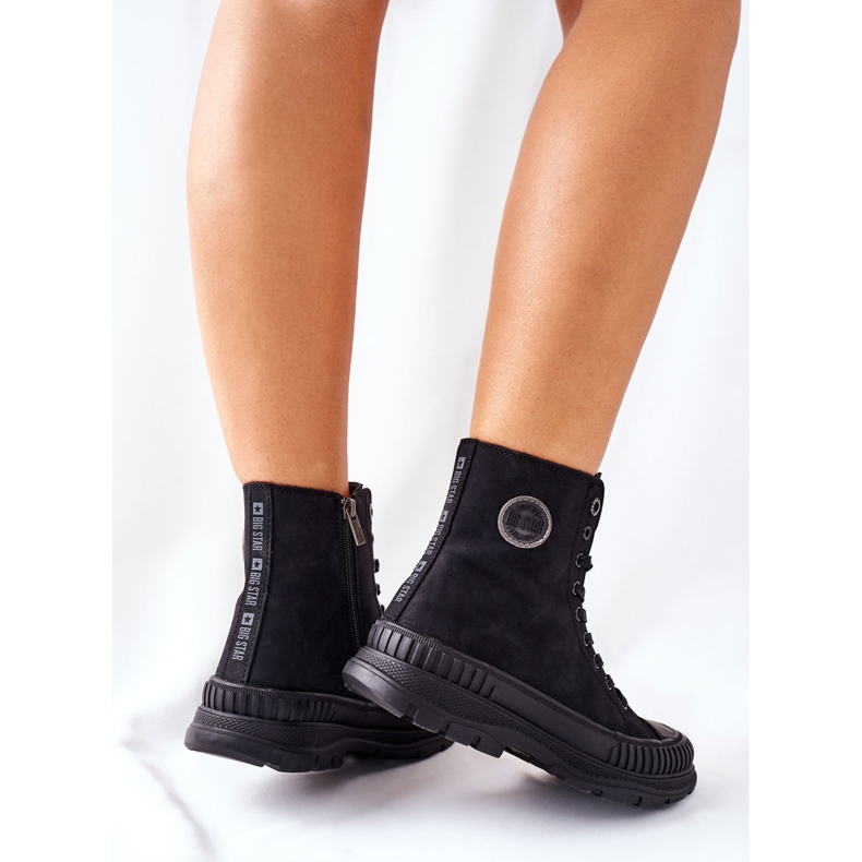 Cizme de drumeție pentru femei Big Star II274351 Negru 1