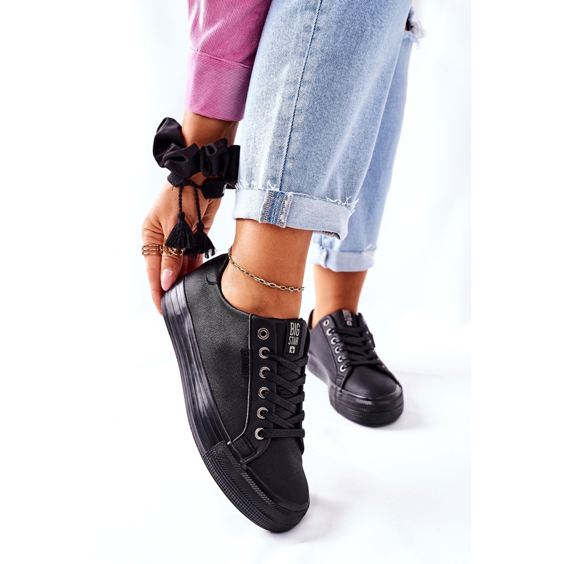 Adidași pentru femei Big Star II274345 Negru 1