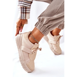 PS1 Încălțăminte sport pentru femei Adidași Beige Dreams bej 1