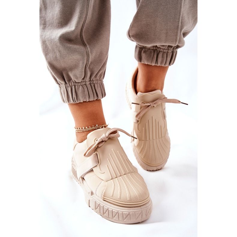 PS1 Încălțăminte sport pentru femei Adidași Beige Dreams bej 2