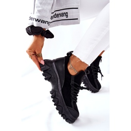 PS1 Încălțăminte sport pentru femei Adidași Milii negri negru 1