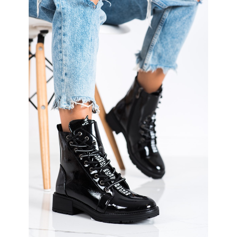 VINCEZA Black Workers negru 2