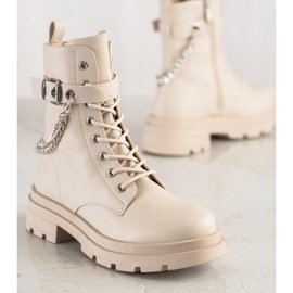 Bestelle Muncitori la modă cu lanț bej 1