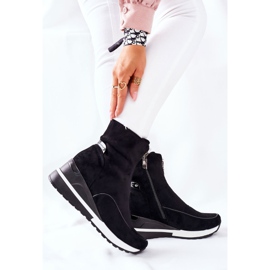 Vinceza Cizme de damă pe o pană Black Glenvar negru 1 Vinceza Cizme de damă pe o pană Black Glenvar negru 1