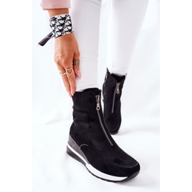 Vinceza Cizme de damă pe o pană Black Glenvar negru 2 Vinceza Cizme de damă pe o pană Black Glenvar negru 2