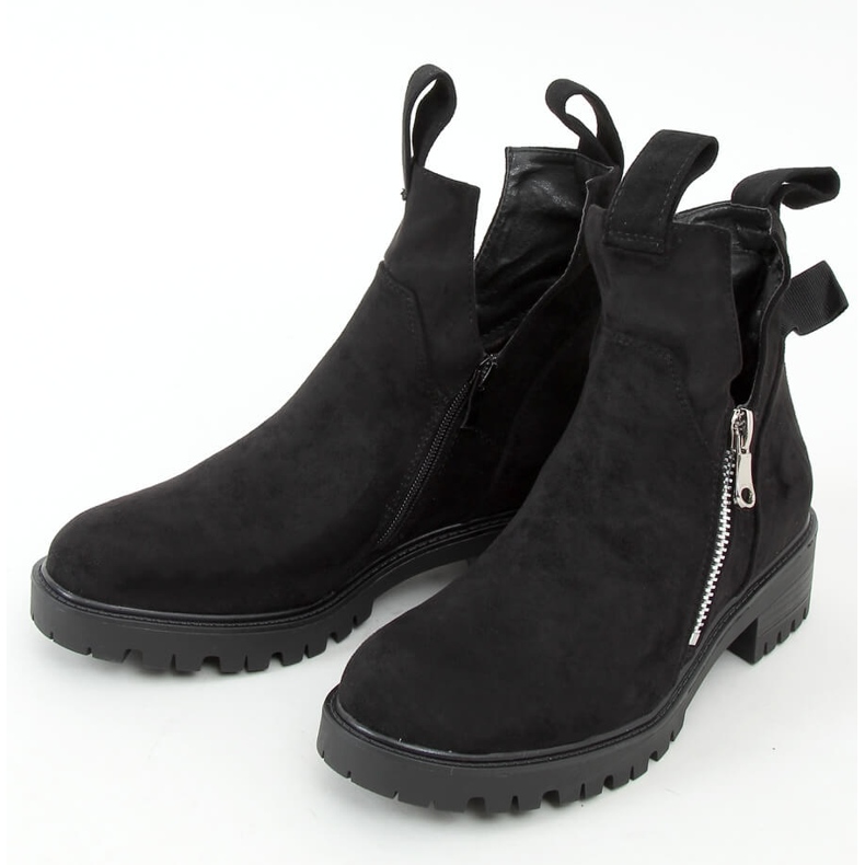 Ghete negre decupate decupate SP150 Negru 1