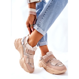 NAVY DOT Încălțăminte sport pentru femei Adidași Bej Katerini 2