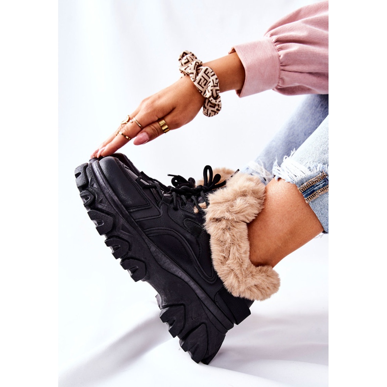 PM1 Cizme negre calde pentru femei Limerick negru 1