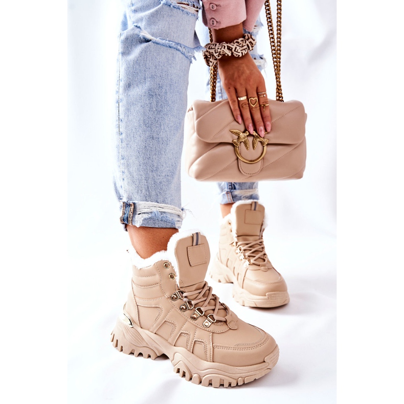 PM1 Trapere pentru femeie cu izolație bej 2