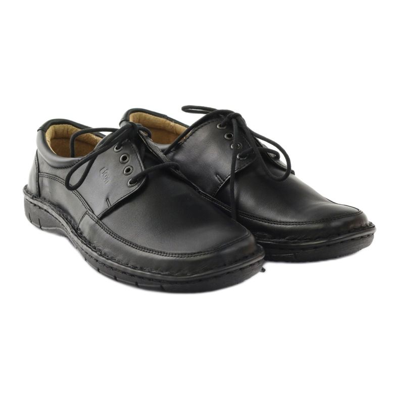 Pantofi sport barbati Escott 1167 negri negru 4