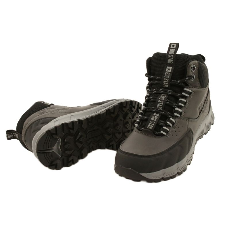 Trekkings Sports Grey-Black pentru femei Big Star gri 3
