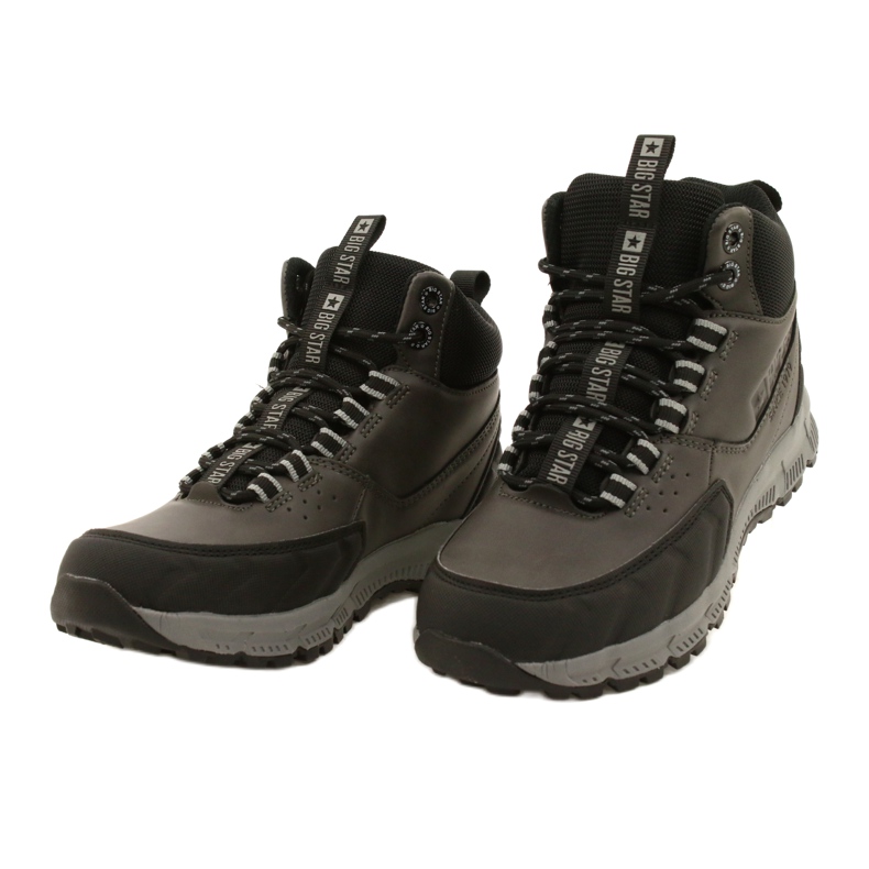 Trekkings Sports Grey-Black pentru femei Big Star gri 2