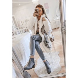 Cizme gri pe postarea Hanah 1 Cizme gri pe postarea Hanah 1