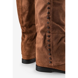 Cizme de cămilă pe tocul de culoare Colorado maro 1