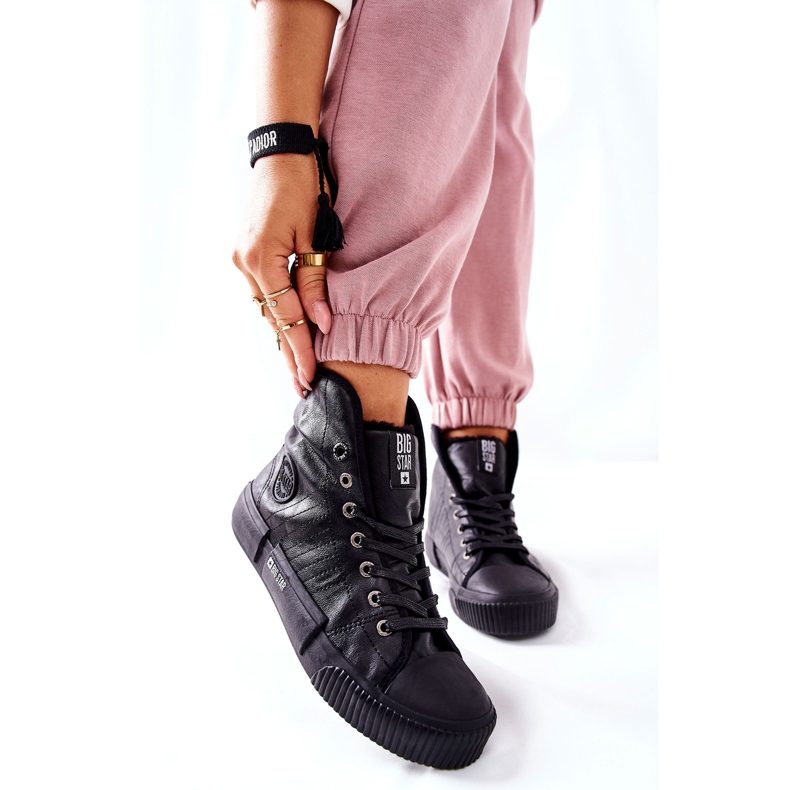 Adidași pentru femei Big Star II274155 Izolat negru 1