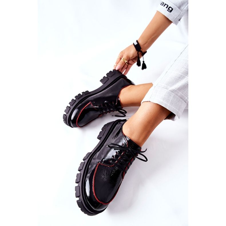 Încălțăminte din piele pentru femei Maciejka Black 5074A-01 negru 2