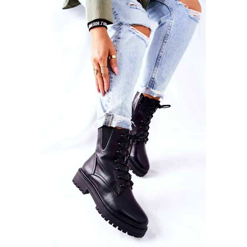 Cizme Muncitori Izolați Sergio Leone Negru TR756 2