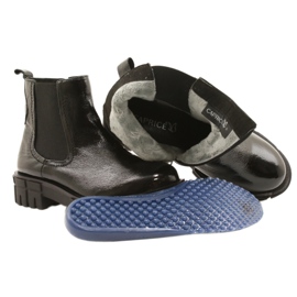 Cizme pentru femei negre Varnished Caprice 9-25461-27 017 negru 7 Cizme pentru femei negre Varnished Caprice 9-25461-27 017 negru 7