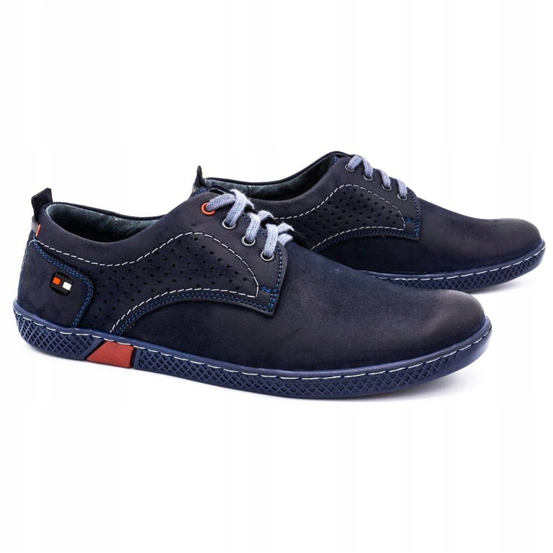 Antex Pantofi casual bărbați 302 bleumarin albastru 2 Antex Pantofi casual bărbați 302 bleumarin albastru 2