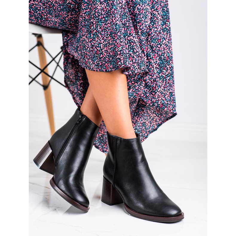 Cizme clasice Sergio Leone negru 2