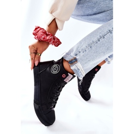 Adidași izolate pentru femei Cross Jeans High Black II2R4009C negru 6