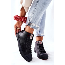 Adidași înalți pentru femei Cross Jeans II2R4032C Negru 5