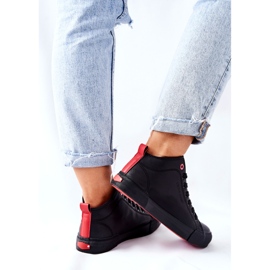 Adidași înalți pentru femei Cross Jeans II2R4032C Negru 3